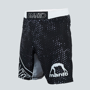 MANTO fight shorts DOTS black